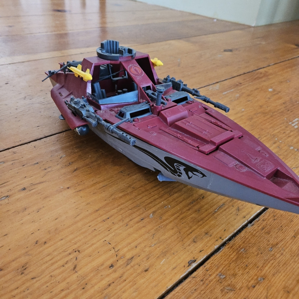 G.I. Joe Cobra Moray Hydrofoil 1985